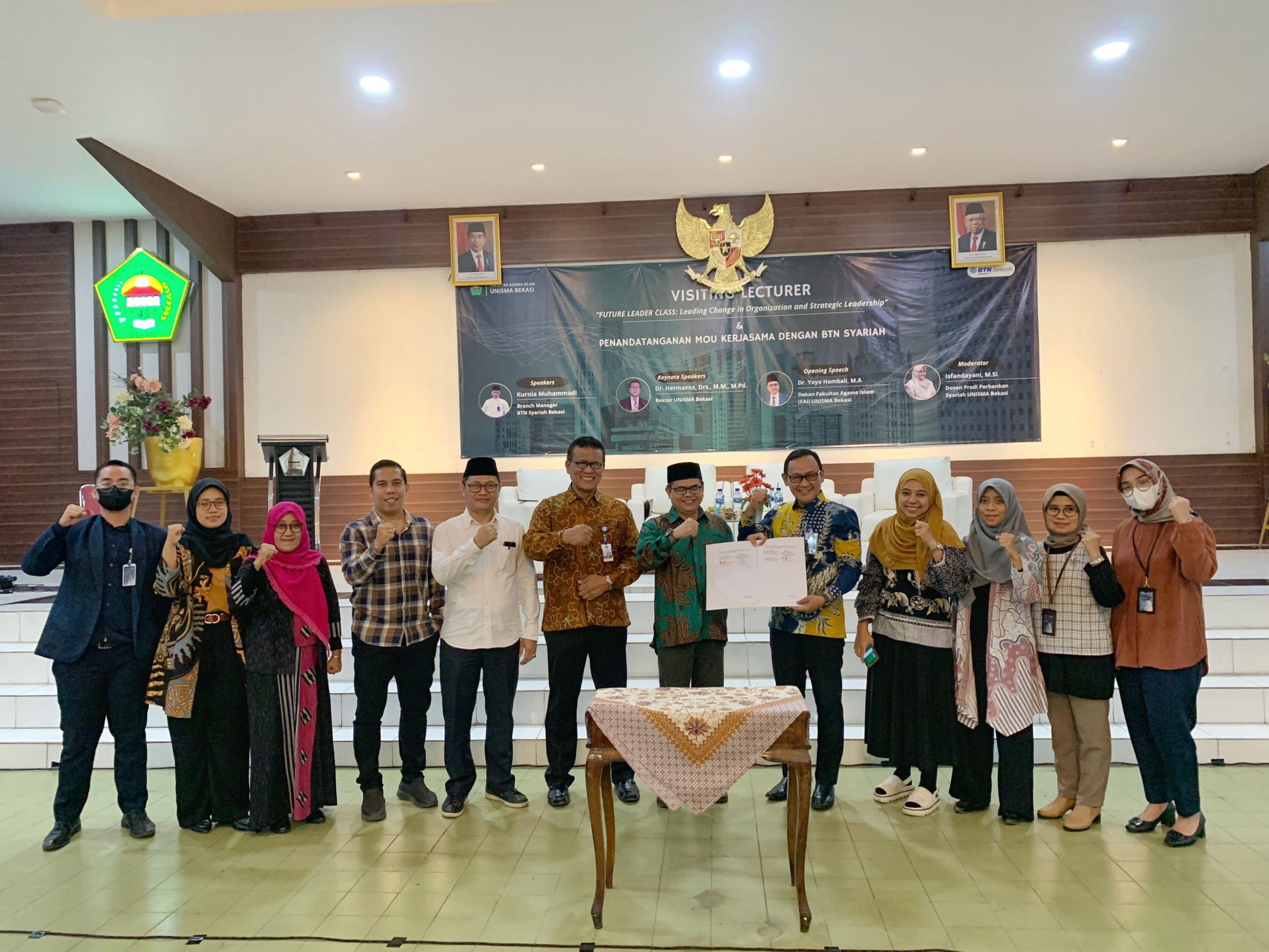 Fakultas Agama Islam Gelar “VISITING LECTURER” dengan Tema “FUTURE LEADER CLASS: Leading Change in Organization and Strategic Leadership”