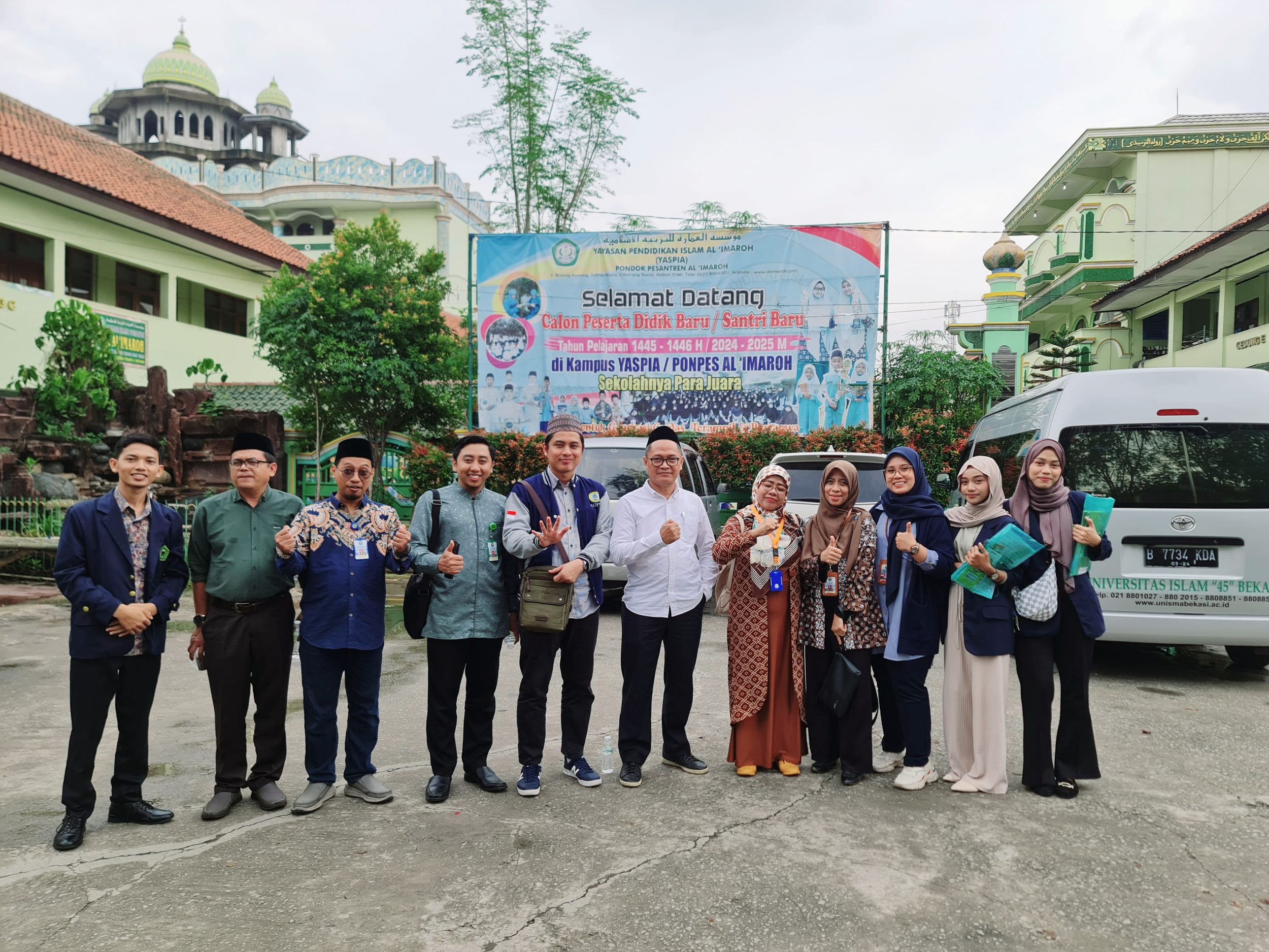 FAI UNISMA BEKASI DALAM PROGRAM PENGENALAN KAMPUS DI YASPIA AL-IMAROH KABUPATEN BEKASI